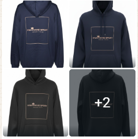 Men's warm winter hoodie