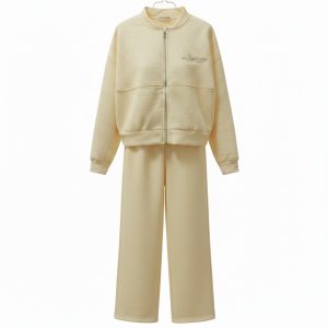 Ladies tracksuit 2 piece wide leg